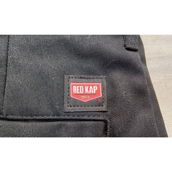Red Kap Pants Mens 52 x 37 Durable Industrial Uniform PT20BK0 - Picture 3 of 5